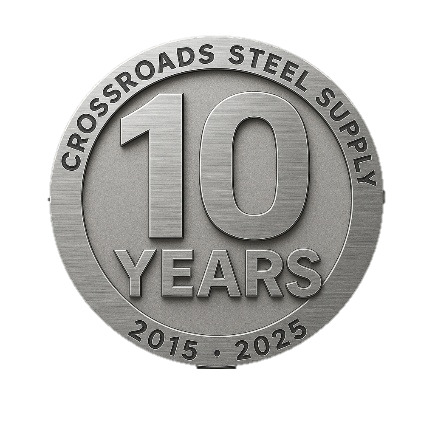 Crossroads Steel Supply 10 Years 2015-2025